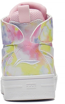 (Youth) Li-Ning 937 'Yellow Blue Pink High-Top' YKCR150-8 Details for (Youth) Li-Ning 937 'Yellow Blue Pink High-Top' YKCR150-8