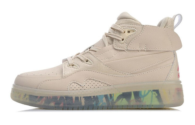 (Youth) Li-Ning 937 Deluxe Hi 'Beige Multi' YKCR012-2