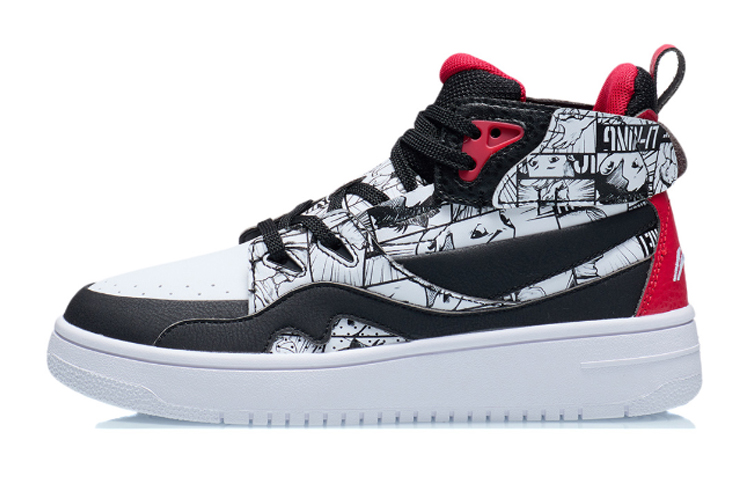 (Youth) Li-Ning 937 Low 'Graffiti Black White Red' YKCR150-1