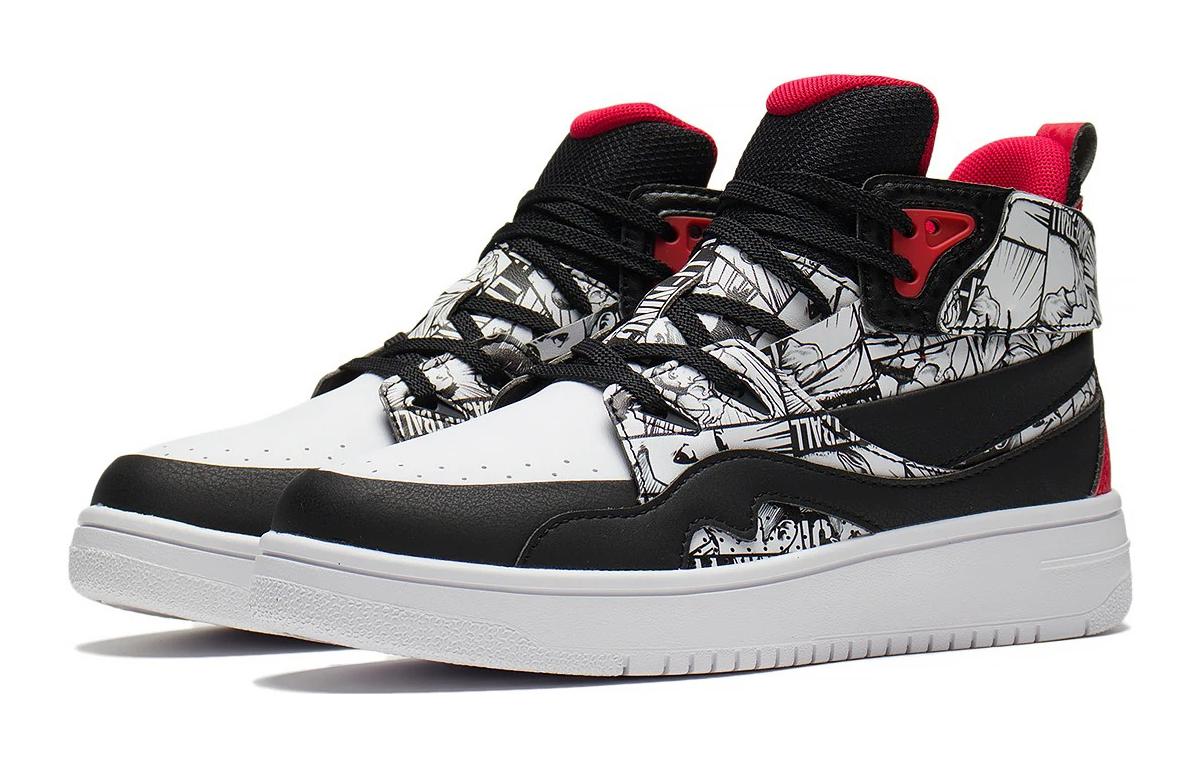Lookbook (Youth) Li-Ning 937 Mid 'Black Red White' YKCR150-9