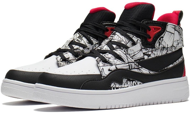 (Youth) Li-Ning 937 Mid 'Black Red White' YKCR150-9 Lookbook (Youth) Li-Ning 937 Mid 'Black Red White' YKCR150-9
