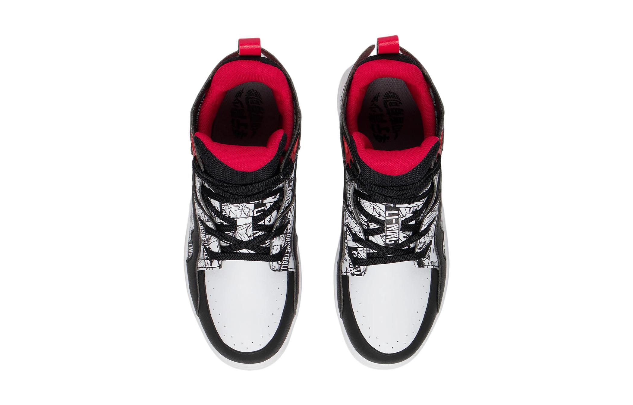 Shop (Youth) Li-Ning 937 Mid 'Black Red White' YKCR150-9