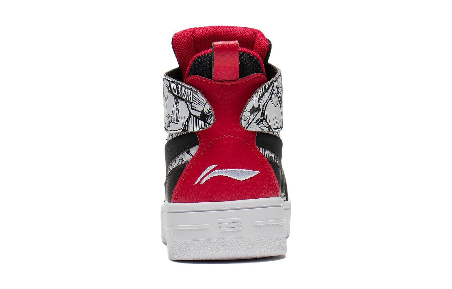 Details for (Youth) Li-Ning 937 Mid 'Black Red White' YKCR150-9