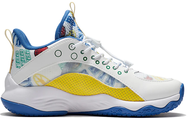 (Youth) Li-Ning ) Pioneer Primary 2.0 'White Blue Yellow' YKBS018-53 Order (Youth) Li-Ning ) Pioneer Primary 2.0 'White Blue Yellow' YKBS018-53