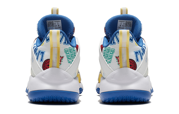 Shop (Youth) Li-Ning ) Pioneer Primary 2.0 'White Blue Yellow' YKBS018-53