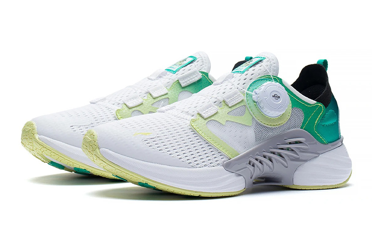 (Youth) Li-Ning 'Cang Lan Rebound Low White Green' 圖 3