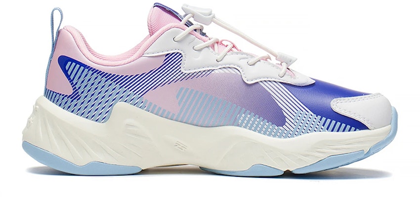 大童 LiNing李寧 暗夜精靈 2.0 耐磨運動休閒鞋 藍粉 Order 大童 LiNing李寧 暗夜精靈 2.0 耐磨運動休閒鞋 藍粉