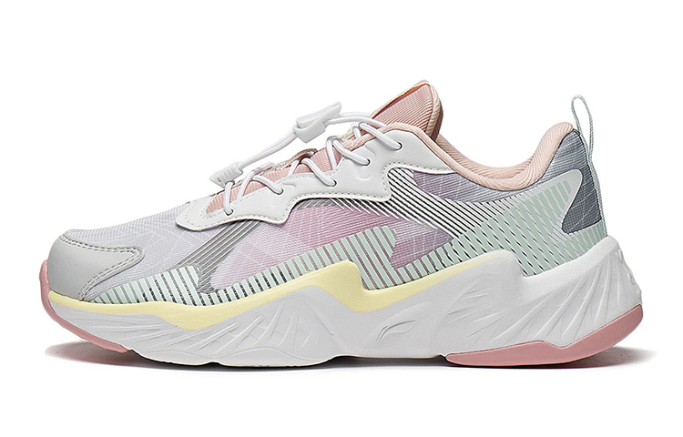 (Youth) Li-Ning 'Dark Elf 2.0 White Grey' YKCS120-6