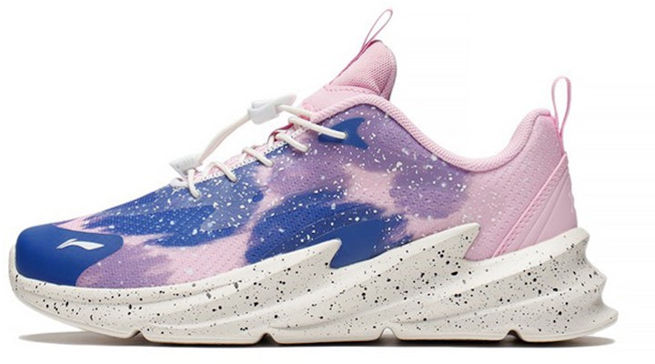 (Youth) Li-Ning 'Dark Night Sprite Blue Pink' YKCQ234-4 Buy (Youth) Li-Ning 'Dark Night Sprite Blue Pink' YKCQ234-4