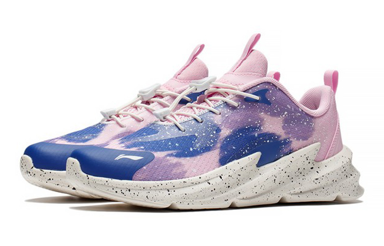 Lookbook (Youth) Li-Ning 'Dark Night Sprite Blue Pink' YKCQ234-4