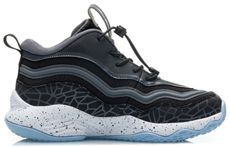 (Youth) Li-Ning 'Dunk Expert Black Grey' 圖 2