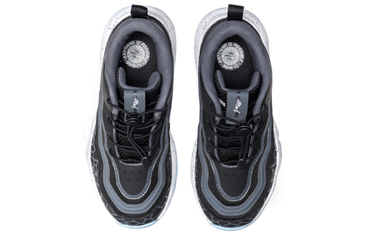 (Youth) Li-Ning 'Dunk Expert Black Grey' 圖 4