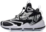 Buy (Youth) Li-Ning 'Needle Versus High-Top Basketball - Black White' YKBQ008-3