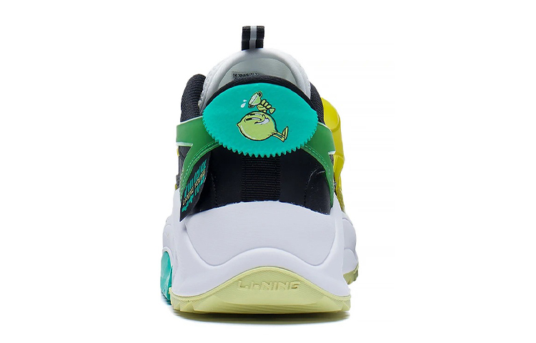 Details for (Youth) Li-Ning 'Qin You Black Green' YKCS042-3