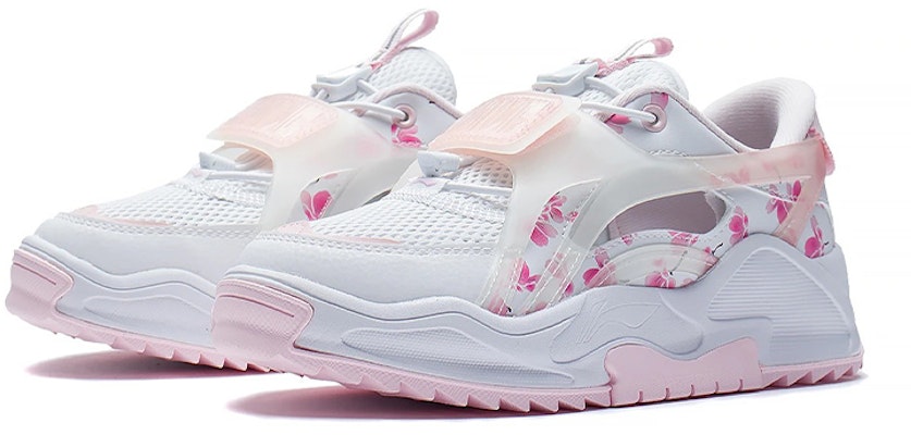(JR) Li-Ning 'Qin You Sakura Pink' Sepatu Wanita YKCS042-6 Lookbook (JR) Li-Ning 'Qin You Sakura Pink' Sepatu Wanita YKCS042-6