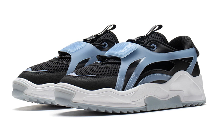 Lookbook (JR) Li-Ning 'Qing You Hitam Biru' YKCS042-1