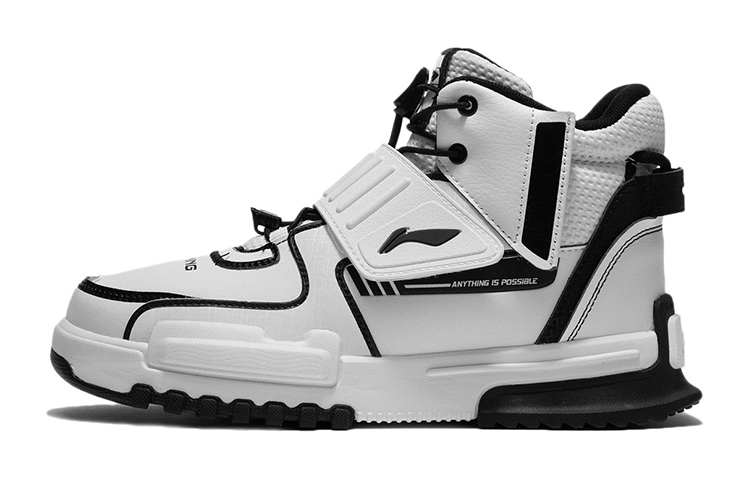 (Youth) Li-Ning 'Untamed High-Top White Black' YKCR172-13