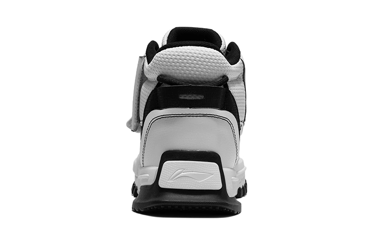 Shop (Youth) Li-Ning 'Untamed High-Top White Black' YKCR172-13