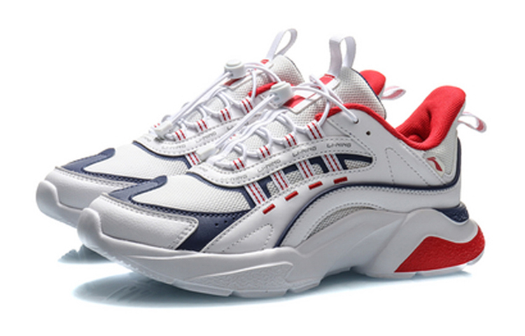 Lookbook (Youth) Li-Ning 'White Blue Red' YKCQ242-1