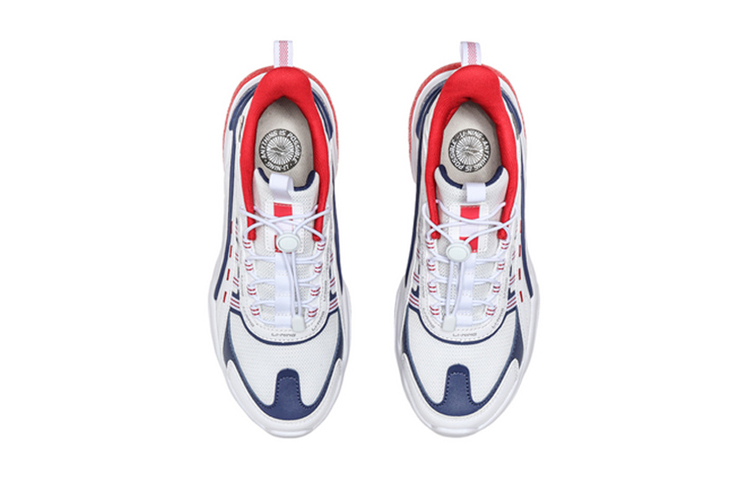Shop (Youth) Li-Ning 'White Blue Red' YKCQ242-1