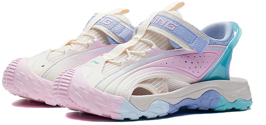 (JR) 리닝 화이트 핑크 블루 (Li-Ning White Pink Blue) YKUS006-2 Lookbook (JR) 리닝 화이트 핑크 블루 (Li-Ning White Pink Blue) YKUS006-2