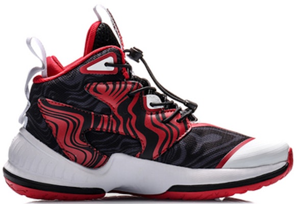 (JR) Li-Ning 'Zhēn Fēng Xiāng Duì' Sepatu Basket Hitam Merah Putih Tinggi YKBQ008-1 Order (JR) Li-Ning 'Zhēn Fēng Xiāng Duì' Sepatu Basket Hitam Merah Putih Tinggi YKBQ008-1
