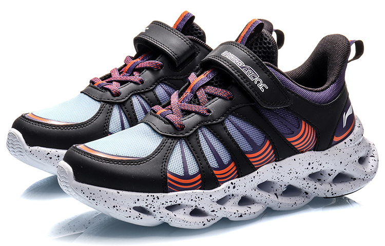 Lookbook (Youth) Li-Ning Arc 'Black Purple' YKFQ058-3