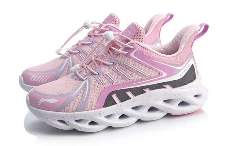 Lookbook (JR) Li-Ning Arc ''Leichtes Pink Laufen'' YKFQ042-2