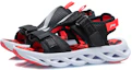 Lookbook (JR) Li-Ning Arc Sandali ''Ammortizzanti'' Nero Rosso YKUR006-1
