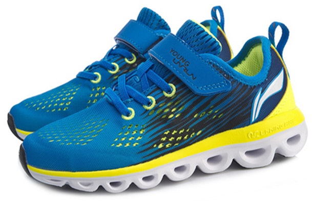 (JR) Li-Ning Arc 'Kuning Biru' Sneakers YKFP086-1 Lookbook (JR) Li-Ning Arc 'Kuning Biru' Sneakers YKFP086-1