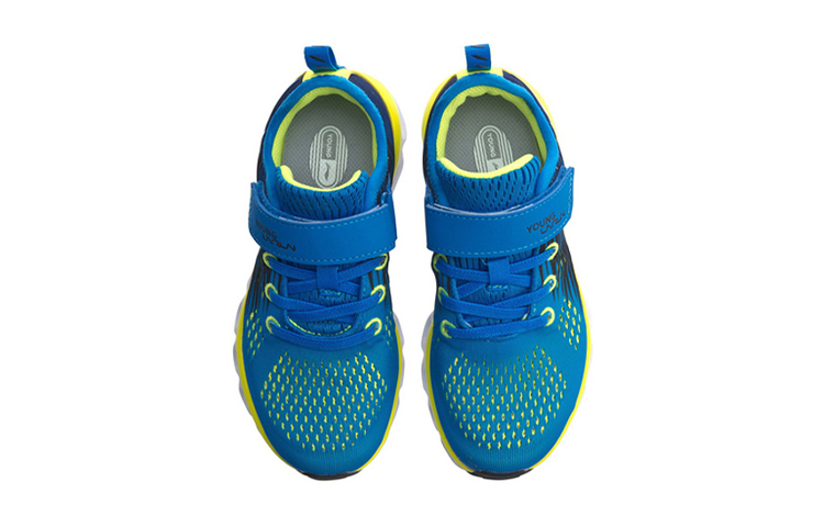 Shop (Youth) Li-Ning Arc 'Yellow Blue' YKFP086-1