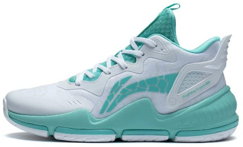 (JR) 李寧 アスレチック トレーニング バスケットボールシューズ 白/アクア YKBS104-11 Buy (JR) 李寧 アスレチック トレーニング バスケットボールシューズ 白/アクア YKBS104-11