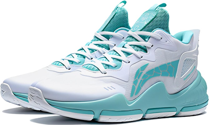 (Youth) Li-Ning Athletic Training Basketball Shoes 'White Aqua' YKBS104-11 Lookbook (Youth) Li-Ning Athletic Training Basketball Shoes 'White Aqua' YKBS104-11
