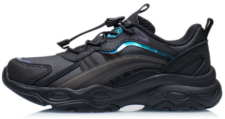 (Youth) Li-Ning Aurora Running V2 Low 'Black' YKCR130-13 Buy (Youth) Li-Ning Aurora Running V2 Low 'Black' YKCR130-13