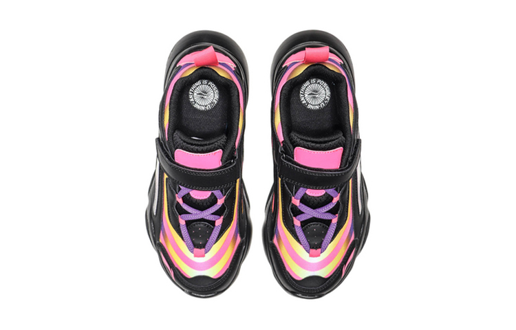 Shop (Youth) Li-Ning Aurora Windwalker 'Black Pink' YKCQ274-6