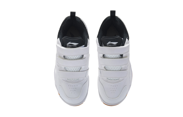 Shop (JR) Li-Ning Entrenamiento Bádminton Low 'Blanco Negro' AYTR028-1