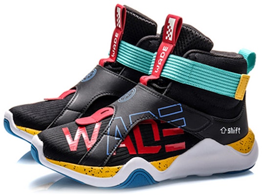 (Youth) Li-Ning Basketball High 'Black Green' YKBQ004-3 Lookbook (Youth) Li-Ning Basketball High 'Black Green' YKBQ004-3