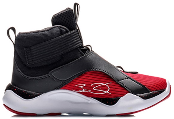 (JR) Li-Ning Bola Keranjang Tinggi 'Hitam Merah' YKBQ004-1 Order (JR) Li-Ning Bola Keranjang Tinggi 'Hitam Merah' YKBQ004-1