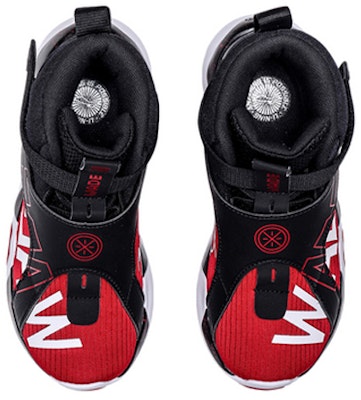 (Youth) Li-Ning Basketball High 'Black Red' YKBQ004-1 Shop (Youth) Li-Ning Basketball High 'Black Red' YKBQ004-1