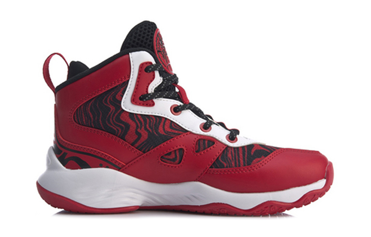 Order (Youth) Li-Ning Basketball High 'Red White' YKBQ022-3