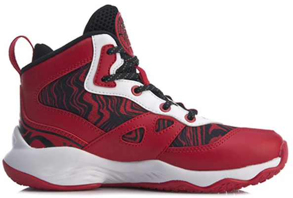 (Youth) Li-Ning Basketball High 'Red White' YKBQ022-3 Order (Youth) Li-Ning Basketball High 'Red White' YKBQ022-3