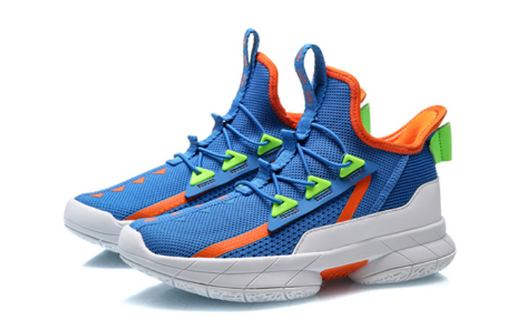 Lookbook (JR) Li-Ning Baloncesto Estilo de Vida 'Azul Blanco' YKCQ246-5
