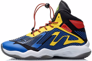 (Youth) Li-Ning Basketball Mid 'Black Blue' YKBP044-7 (Youth) Li-Ning Basketball Mid 'Black Blue' YKBP044-7