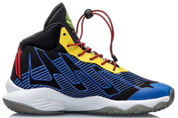 (Youth) Li-Ning Basketball Mid 'Black Blue' YKBP044-7 Order (Youth) Li-Ning Basketball Mid 'Black Blue' YKBP044-7
