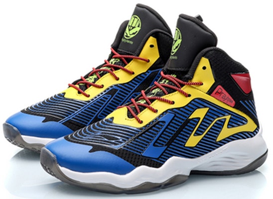 (Youth) Li-Ning Basketball Mid 'Black Blue' YKBP044-7 Lookbook (Youth) Li-Ning Basketball Mid 'Black Blue' YKBP044-7