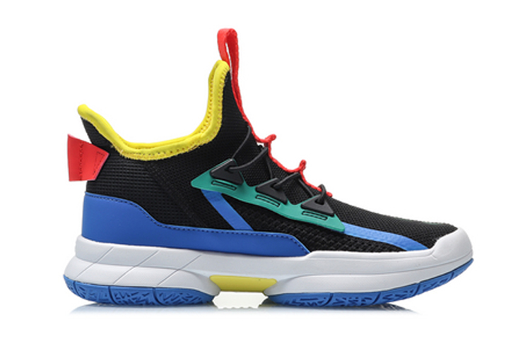Order (Youth) Li-Ning Basketball Mid 'Black Blue' YKCQ246-1