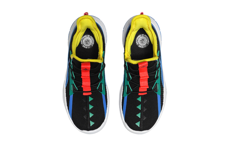 Shop (Youth) Li-Ning Basketball Mid 'Black Blue' YKCQ246-1