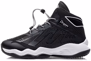 (Youth) Li-Ning Basketball Mid 'Black White' YKBP044-5 (Youth) Li-Ning Basketball Mid 'Black White' YKBP044-5