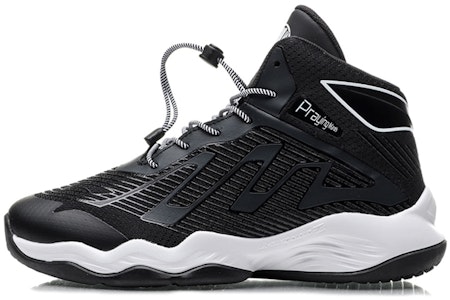 (JR) 李宁 篮球中帮 '黑白' YKBP044-5 Buy (JR) 李宁 篮球中帮 '黑白' YKBP044-5