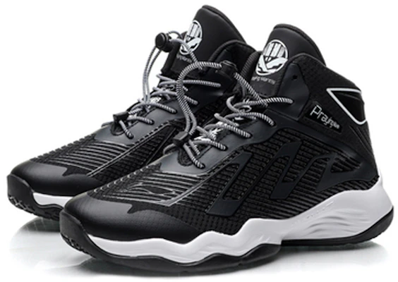 (Youth) Li-Ning Basketball Mid 'Black White' YKBP044-5 Lookbook (Youth) Li-Ning Basketball Mid 'Black White' YKBP044-5